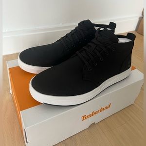 BRAND NEW Men’s Timberlands black shoes
